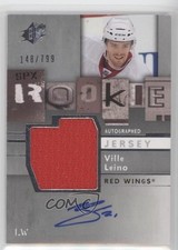 2009-10 SPx Rookie Auto Jersey 148/799 Ville Leino #163 Auto 0f6
