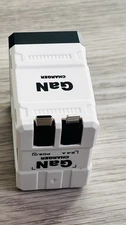2 in 1 GaN Charger , All in 1 Foldable Charging Adapter White