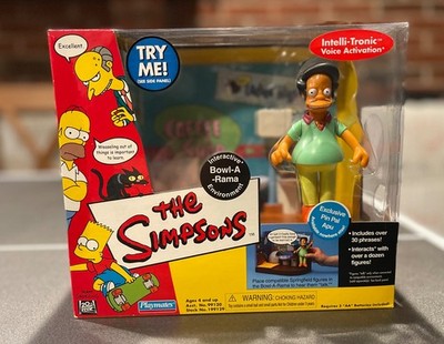 The Simpsons Interactive Barney's Bowlarama Playset PIN PAL APU Playmates WOS