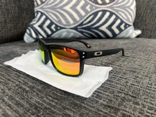 Oakley Men's OO9102-U2 Holbrook 57mm Matte Black Sunglasses