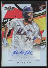 2022 Topps Fire Patrick Mazeika Auto New York Mets #FA-PM RC