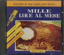 Mille Lire Al Mese Vittorio De Sica/Rabagliati/Tina Silenzi Cd Perfetto