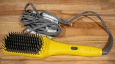 Drybar The Brush Crush Heated Straightening Brush Full Size - Works