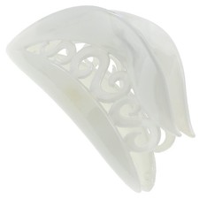 Camila Paris CP3213 French Hair Clip for Women 1 Count Pack of 1 , White