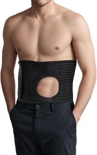 Adjustable Ostomy Belt, Colostomy Bag Cover, Holes/Openings,Used for Ileostomy