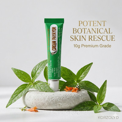 Abhaibhubejhr Payayor Clinacanthus Nutans Intense Calming Skin Rescue Cream 10g