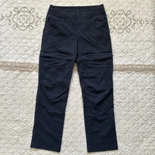 REI Kids 10-12 Pants Girls Medium Convertible Zip Off  Hiking Summer Spring Fall