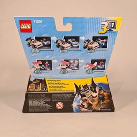 LEGO Dimensions 71201 Back to the Future Level Pack Marty McFly DeLorean NEW
