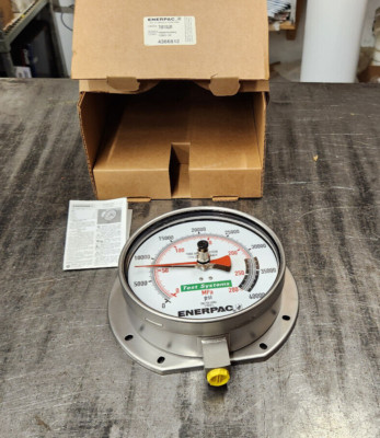 ENERPAC T6010L Test System Hydraulic Gauge 40,000 PSI SS 6''  NEW IN BOX