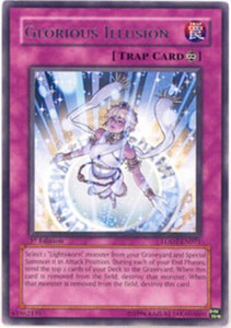 Glorious Illusion - LODT-EN071 - Rare - Unlimited Edition x3 - Near Mint