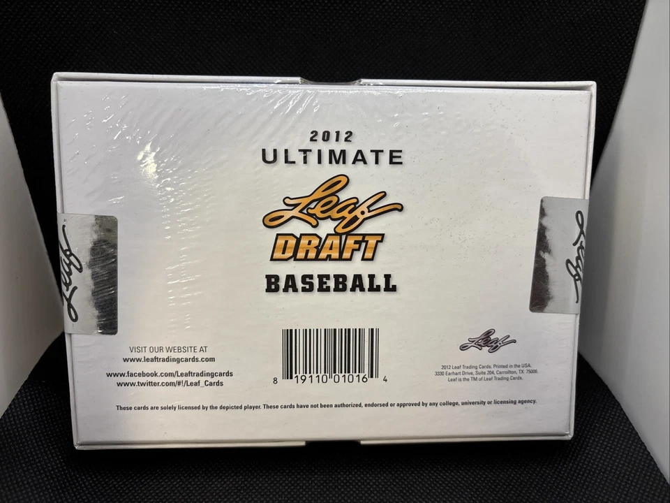 🔥2012 Leaf Ultimate Draft HOBBY Box 5 AUTOS Correa Seager Gallo Gausman Fried - Image 2 of 2