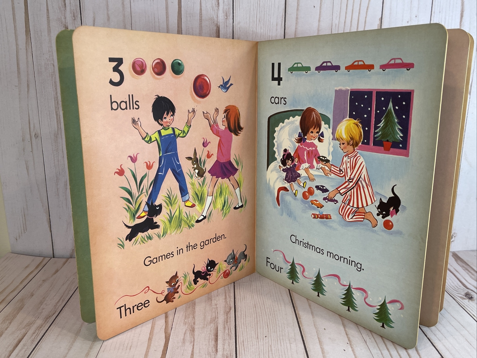 Vintage Children’s Board Book My First Counting Book Brimax Books