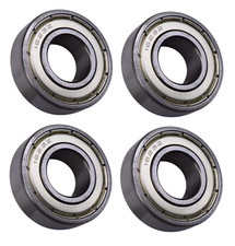 (4 Each) 1623-ZZ Shielded Radial Ball Bearing 5/8 ID X 1-3/8 OD X 7/16 Wide