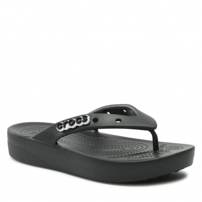 Crocs Classic Platform Flip Zehentrenner W 207714 in mehreren Farben erhältlich