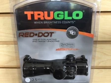 New Truglo Red Dot Sight 2x42mm 2 Power Scope 2.5 MOA TG8030B2