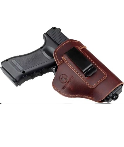 IWB Leather Holster For SCCY CPX-1 CPX-2 CPX 1 RD CPX 2 RD CPX 3.1" 9 mm .40- RH - Picture 3 of 13