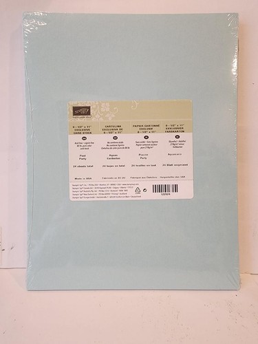 Stampin Up RETIRED CARDSTOCK COLORS 8 1/2 x 11 NEW SEALED Paper - Picture 3 of 18