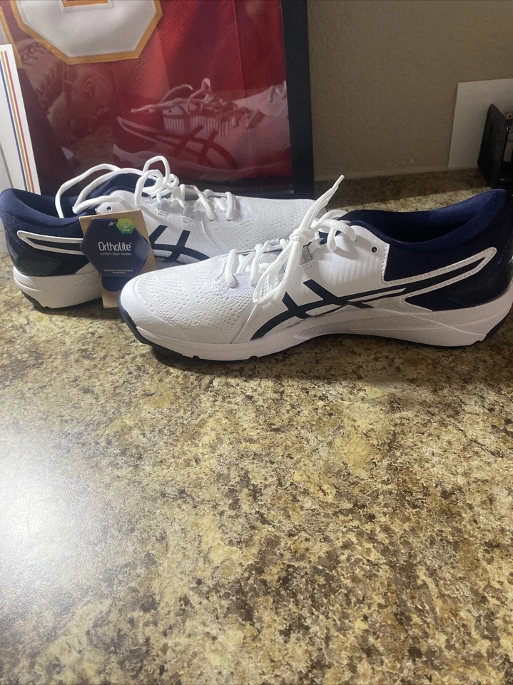 Zapatos de golf Asics Gel-Course Glide - blancos/medianoche - talla 11 Foto 2 de 4