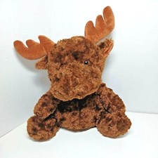 2018 Moose 10 Inch Plush Giftable World Stuffed Animal Brown