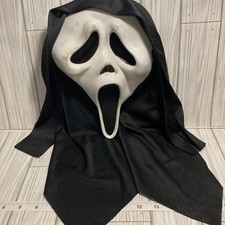 Scream Mask Ghost Face 9206S Easter Unlimited No Glow White  FAST SHIP 