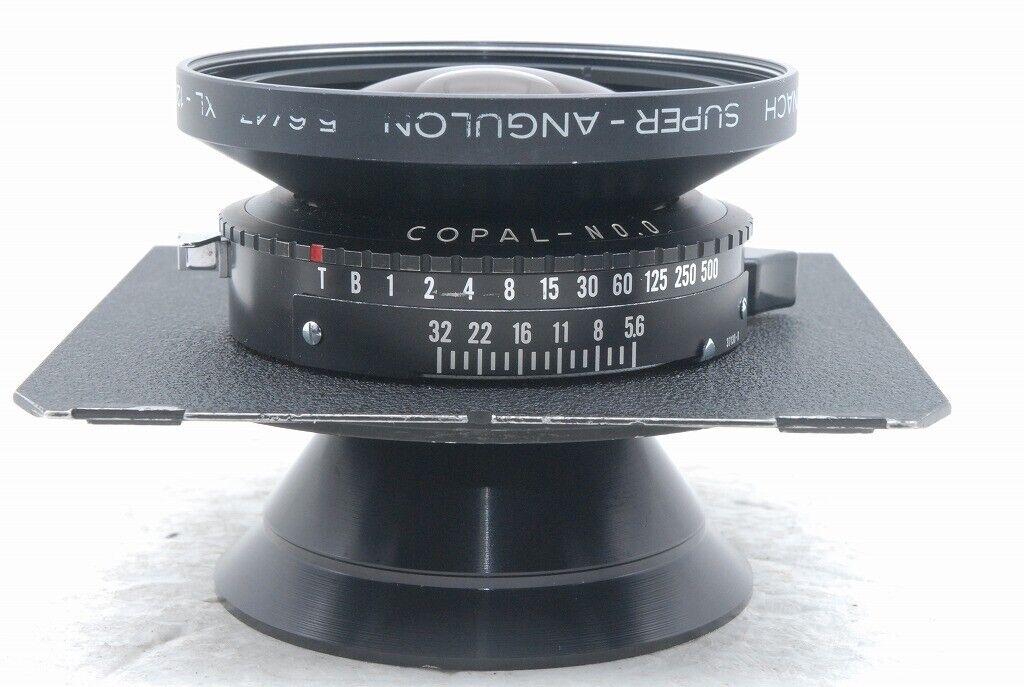 Exc Schneider Super Angulon 47mm f/5.6 f 5.6 XL-120° Copal Exc Schneider Super Angulon 47mm f/5.6 f 5.6 XL-120° Copal