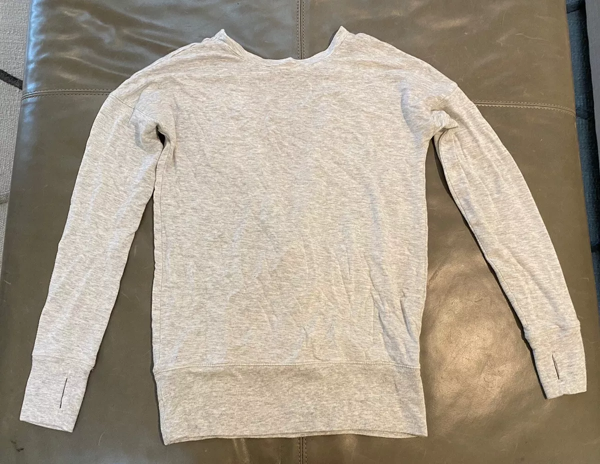 Athleta open hotsell back sweatshirt