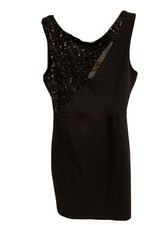 Forever 21 sequin black cocktail Bodycon dress size extra small