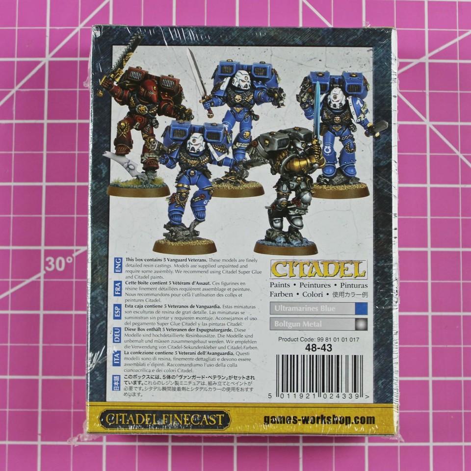Warhammer 40K - Sternguard Veteran Squad - Space Marines - Citadel Finecast - Neuf