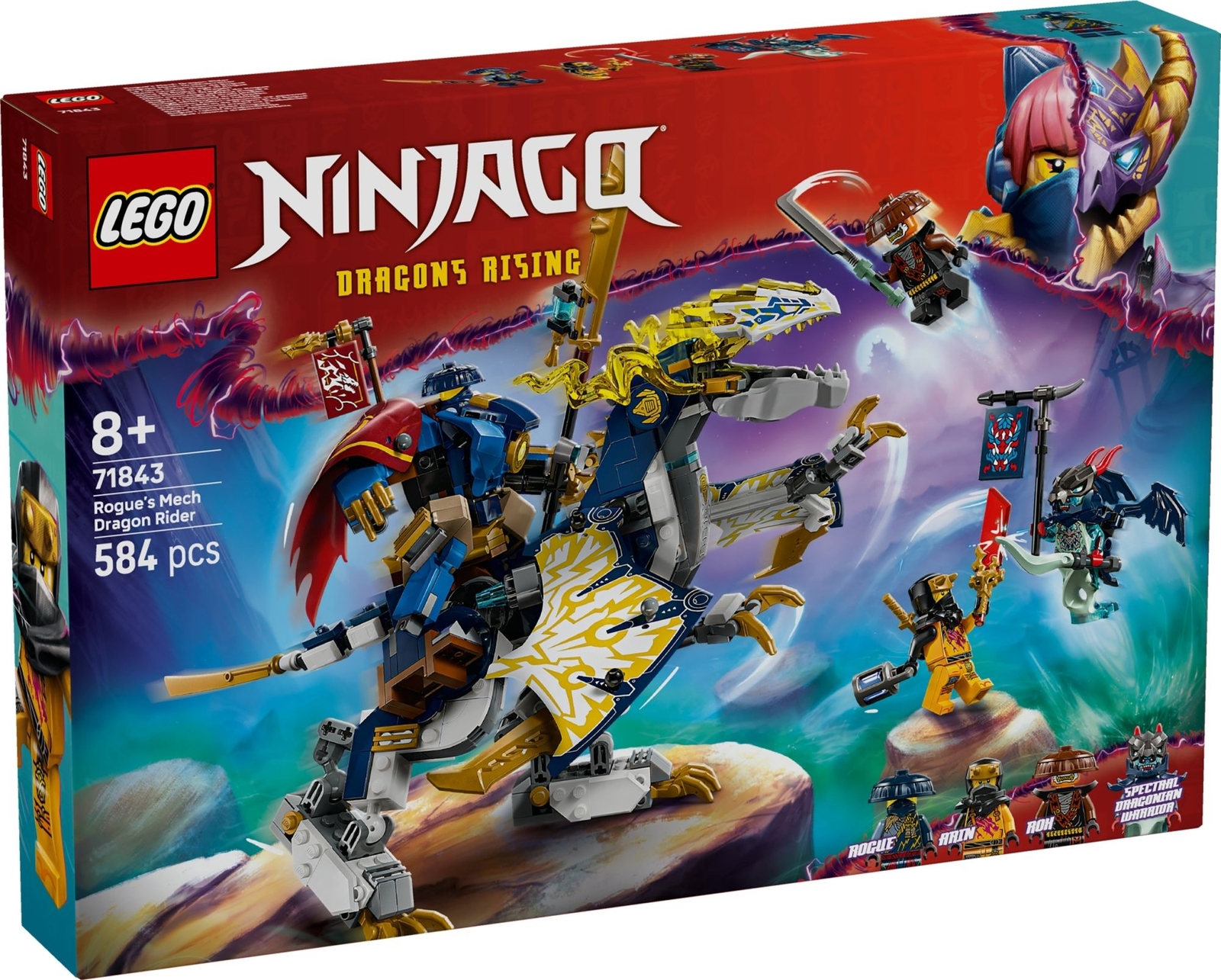 Gadget - Lego: 71843 - Ninjago - Mech Cavalca-Drago Di Rogue - Lego