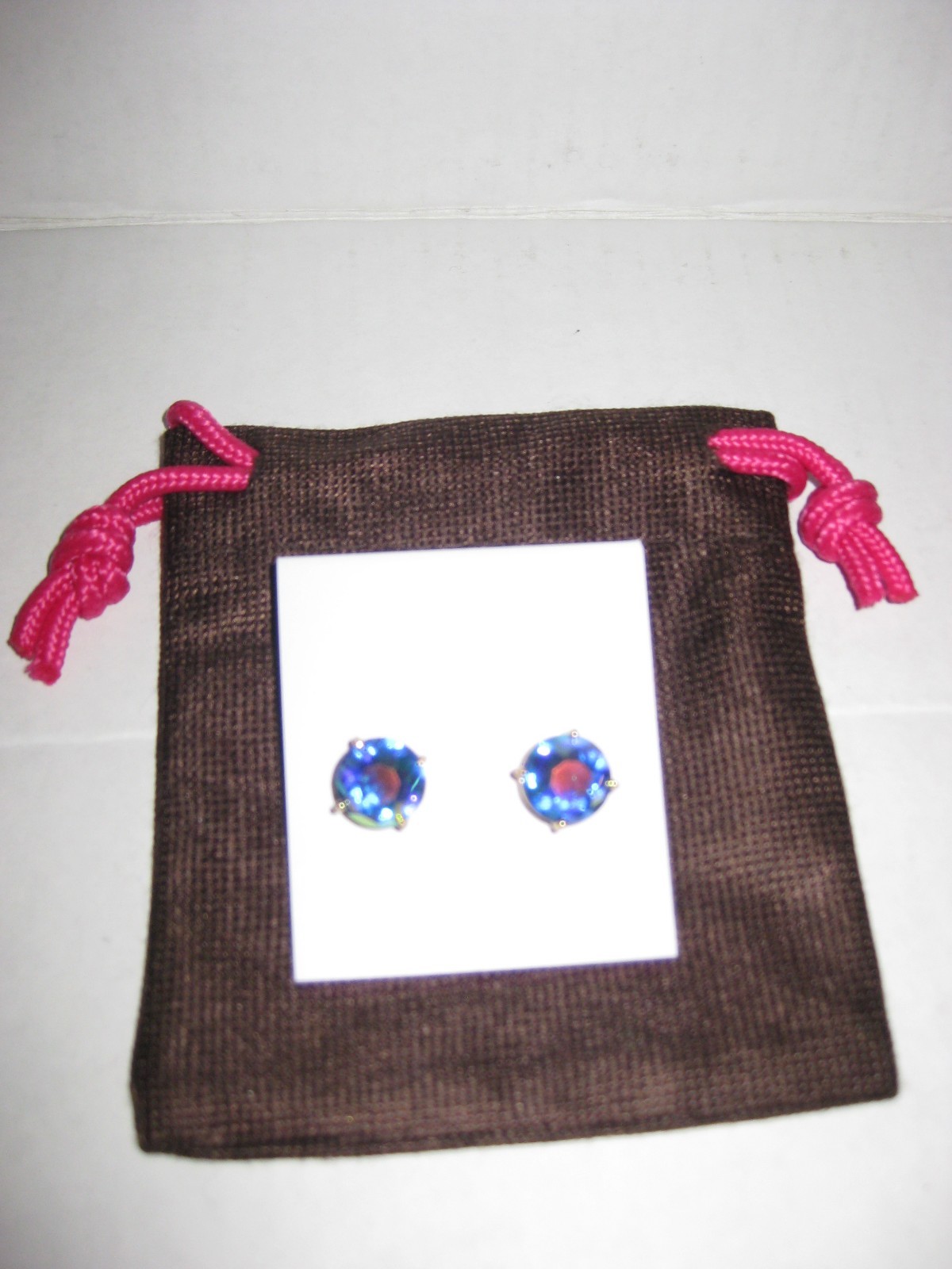 Kate Spade NY Gold Tone Gumdrops Round Studs Earrings Iridescent