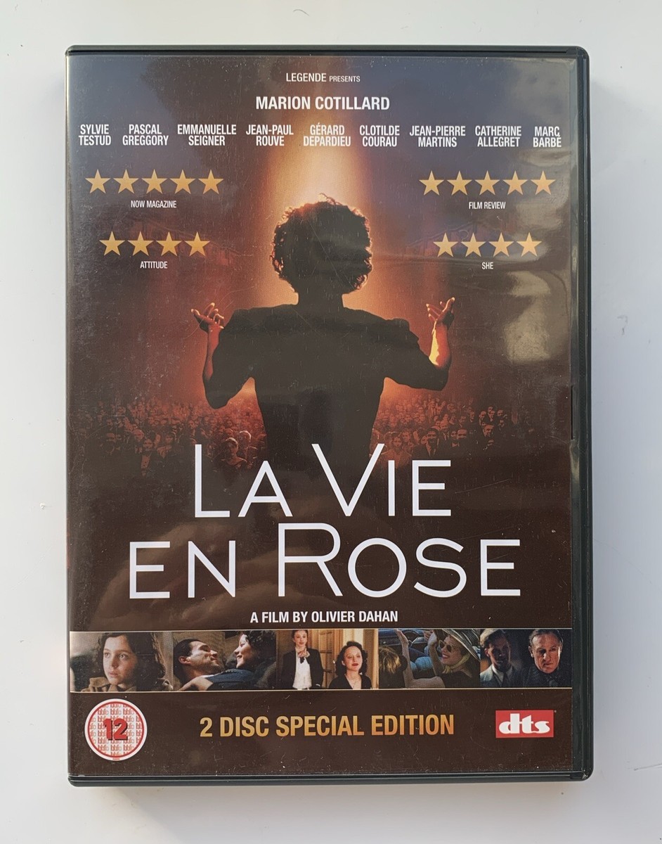 La Vie En Rose dvd disc special edition Marion Cotillard
