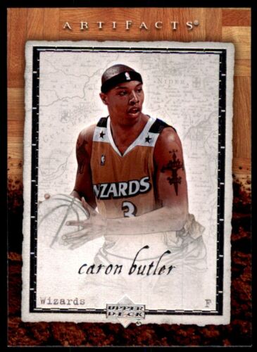 2007-08 Upper Deck Artifacts Caron Butler A Basketball Cards #99 - Afbeelding 1 van 2