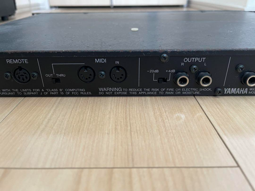 YAMAHA SPX900 Professional Multi-Effects Sound Processor Working Used - Picture 6 of 6