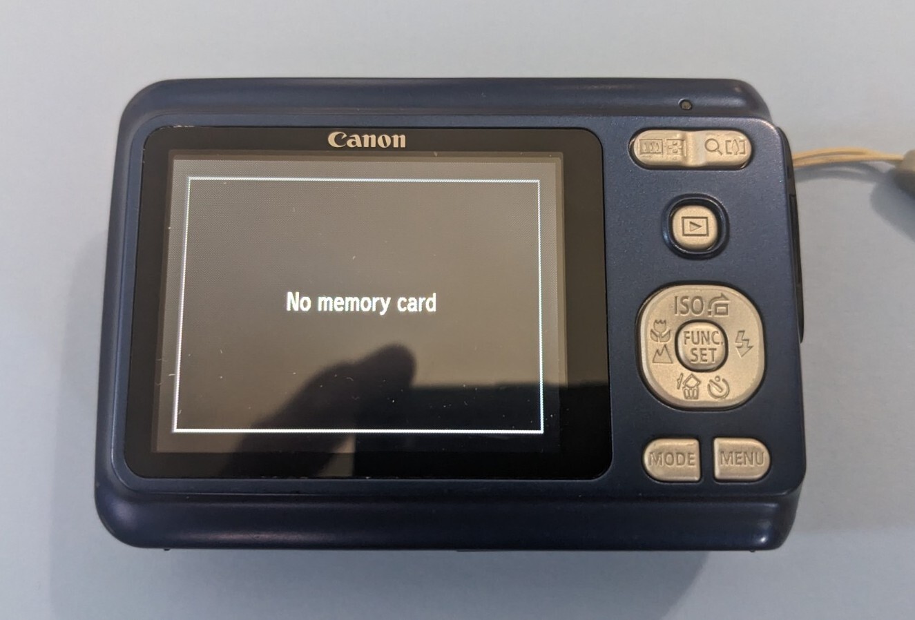 CANON POWERSHOT A480 10.0MP Digital CAMERA for parts or repair eBay