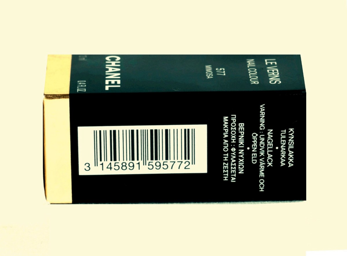 CHANEL LE VERNIS Nail Polish Colour #577 MIMOSA,Metallic Gold