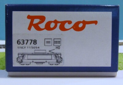 Locomotive Roco 63778 HO – BB 15000 Multi Services Ep V SNCF 115054 – Occasion Bon état