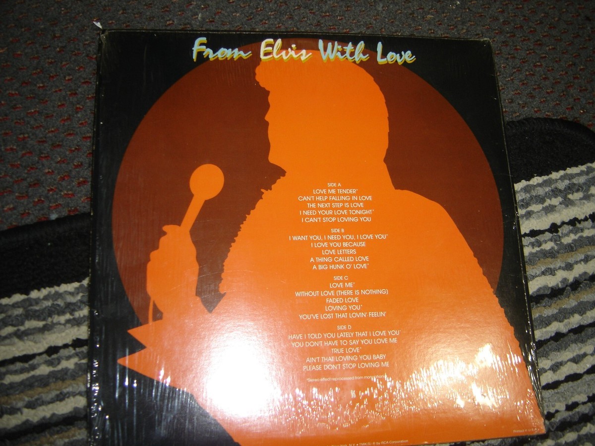 Elvis Presley - From Elvis With Love 1978 USA Orig. Vinyl 2 Rec
