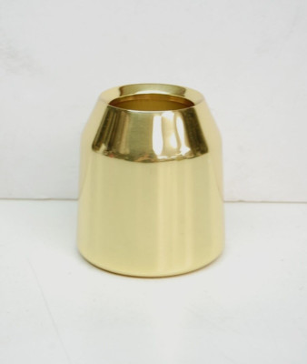 Extra Heavy Solid Brass Candle Follower for 2 1/2'' diameter Candles( Q#2 1/2'')