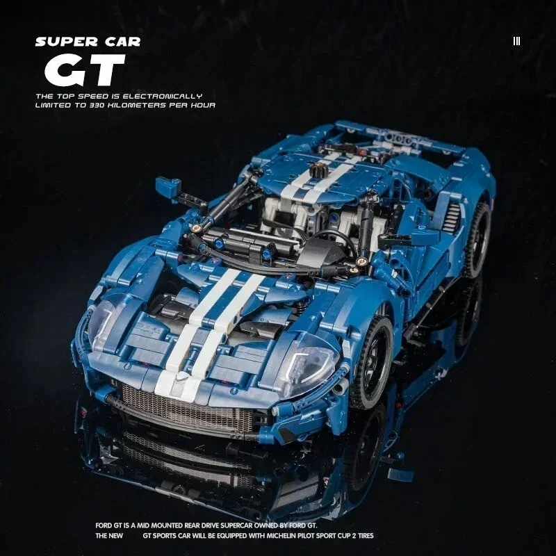 1486PCS GT 42154 City Racing Car Model Building Blocks Toys - Image 3 of 4