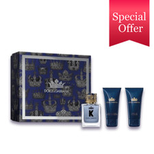 D&G K EDT 50ml Spray / After shave Balm 50ml / Shower gel 50ml