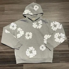 denim tears hoodie (grey size*L*)