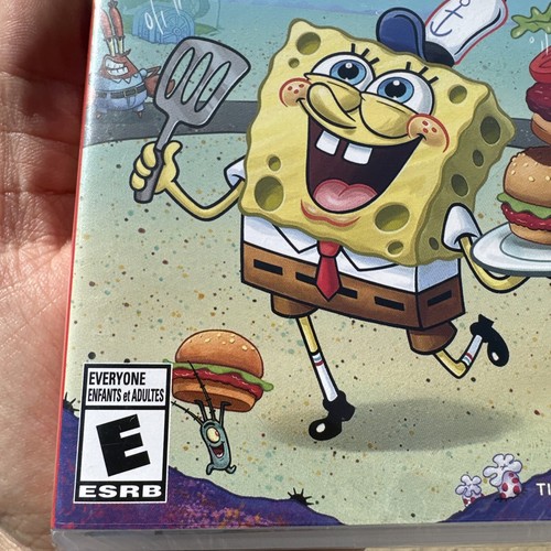 Spongebob: Krusty Cook-Off Extra Krusty Edition Nintendo Switch New Sealed ESRB - Picture 2 of 8