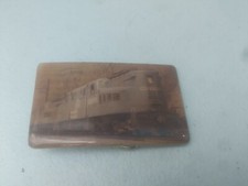 VINTAGE CONRAIL Belt Buckle - Train / Railroad photo nice used BIN 00C