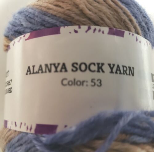 Darn Good Yarn Alana Yarn 75% MERINO WOOL 25% NYLON Color 53 30g - Picture 2 of 8