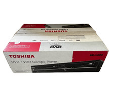 Toshiba Sd-v296 Dvd/vcr Combo Player W/ Remote, Manual, A/v, & Hdmi Converter