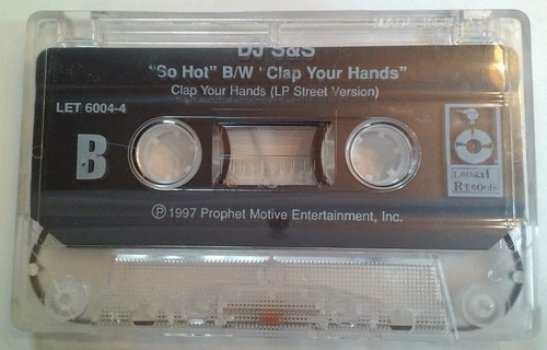 DJ S&S Cassette So Hot Vtg 1997 Classic Hip Hop Rap Street Ver. RARE VHTF Tested - Picture 5 of 8