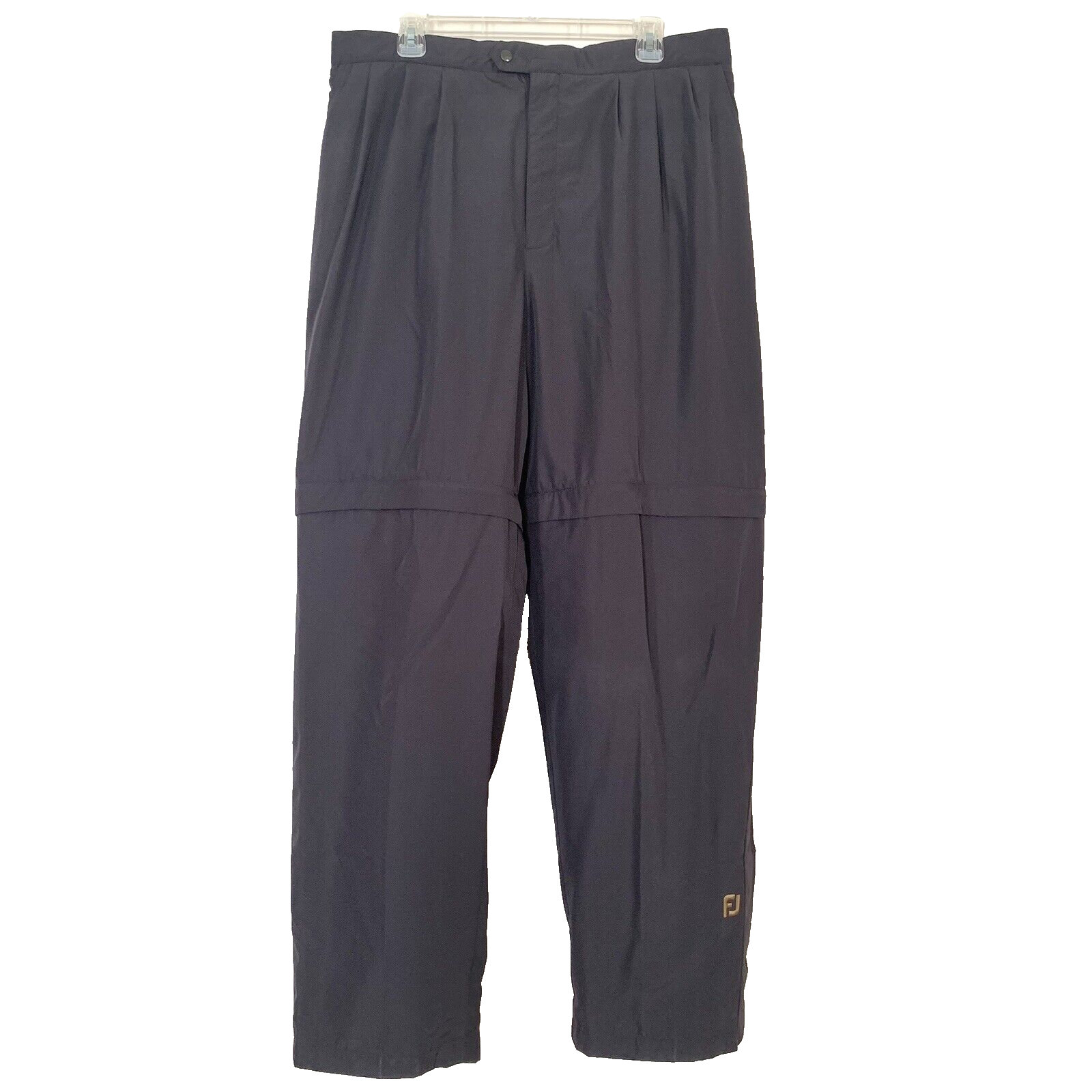 FootJoy DryJoys Men's XXL 2XL Black Convertible Waterproof Golf Rain