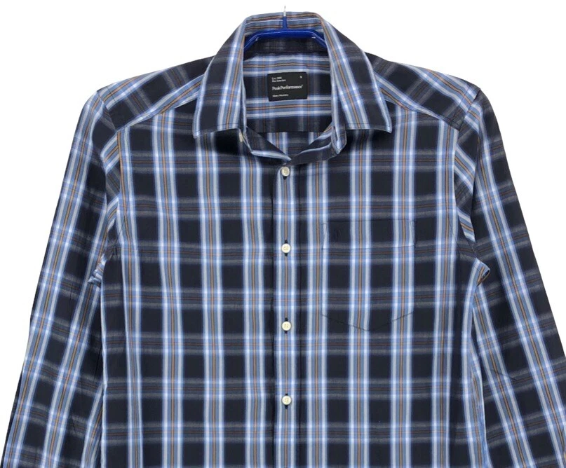 Camisa informal de manga larga PEAK PERFORMANCE para hombre calce ajustado ED S talla S Foto 3 de 4