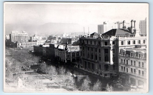 RPPC Santiago - Avenida de las de Fresas - CHILE Postcard