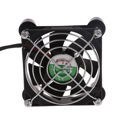 USB Powered PC Router Fan Cooling Fan for Router Receiver DVR TV Box Electronics - Afbeelding 4 van 9